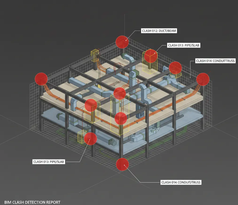 Clash Detection and Coordination Represents