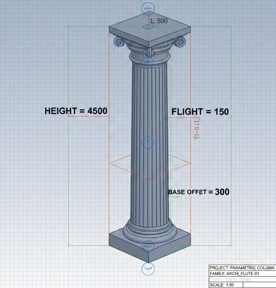 Revit Family Creation Represents