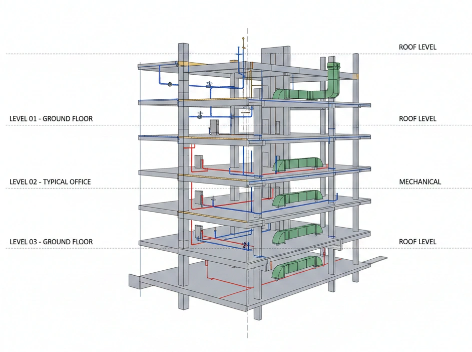 Revit Modelling Represents
