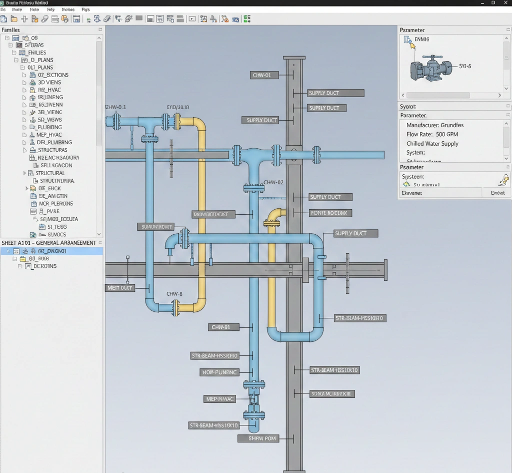 Industrial BIM design