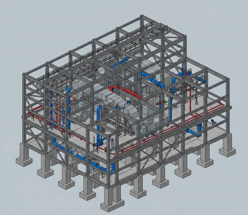 Industrial BIM model